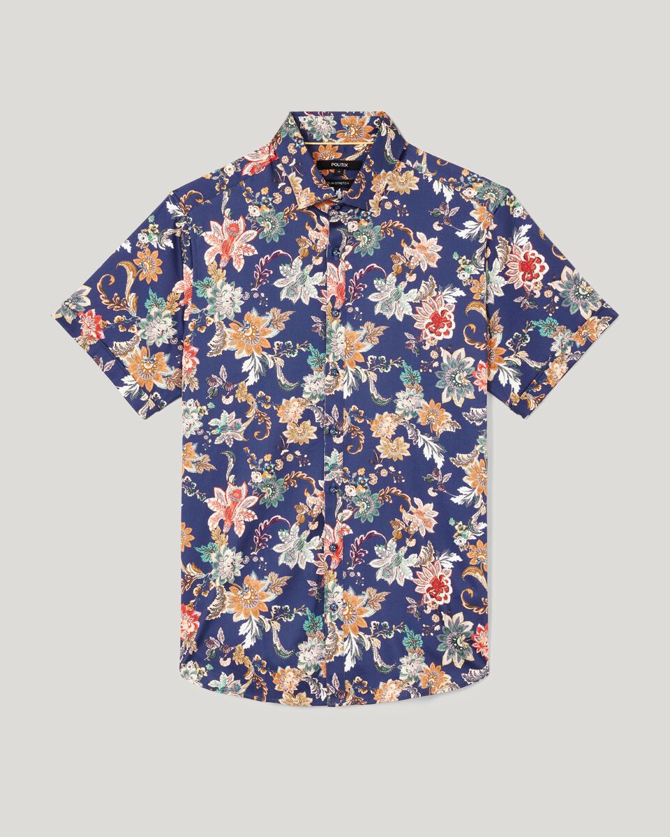 Printed Floral Shirt